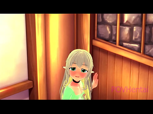 ❤️ (Trap) Bidh maighdeann Elvish gad chuideachadh gus d’ aghaidh a nighe. ❤❌ Bhidio porn leinn